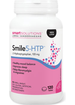 Smile 5-HTP 100mg - 120 Tabs - Lorna Vanderhaeghe