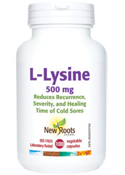 L-Lysine 500mg - 100 V-Caps