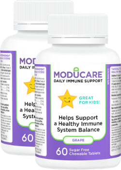 Moducare Kids Grape Chewable - 60 + 60 Tabs