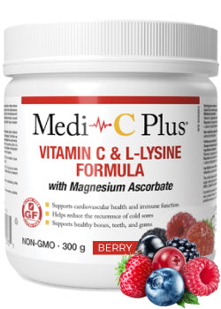 Medi-C Plus With Magnesium Ascorbate (Berry) - 300g - Assured Natural