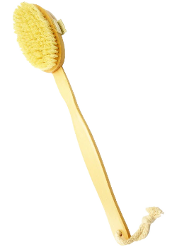 Bath Brush With Sisal Bristles (Oval) - 1 Brush