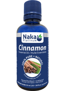 100% Pure Cinnamon Essential Oil - 50ml + BONUS
