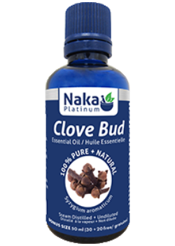 100% Pure Clove Bud Essential Oil - 50ml + BONUS