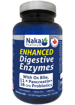 Enhanced Digestive Enzymes With Ox Bile - 120 V-Caps