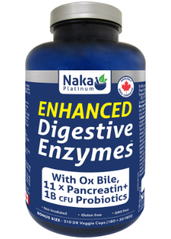 Enhanced Digestive Enzymes With Ox Bile - 210 V-Caps