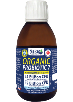 Organic Probiotic 7 (7 Strains / 12 Billion, Unflavoured) - 125ml