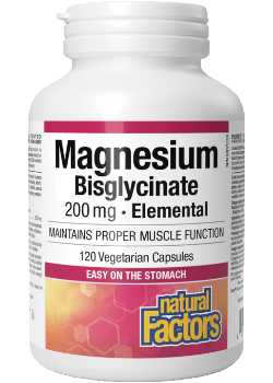 Magnesium Bisglycinate 200mg Elemental - 120 V-Caps