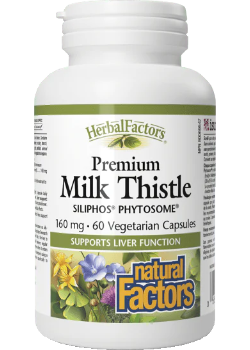 Premium Milk Thistle Siliphos Phytosome 160mg - 60 V-Caps