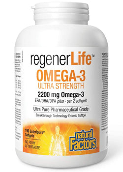 RegenerLife Ultimate Strength Omega-3 - 150 Softgels