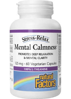 Stress-Relax Mental Calmness 125mg - 60 V-Caps