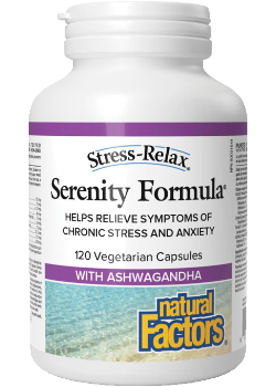 Stress-Relax Serenity Formula - 120 V-Caps + BONUS