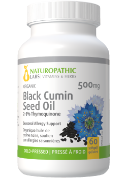 Black Cumin Seed Oil 500mg - 60 Softgels