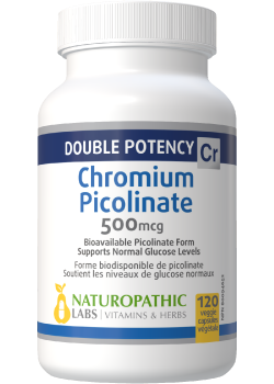 Chromium Picolinate 500mcg - 120 V-Caps