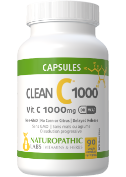 Clean C 1000 (Vitamin C 1,000mg) - 90 + 90 DR V-Caps