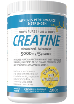 Creatine 100% Pure (Micronized) 5000mg - 400g + 200g FREE