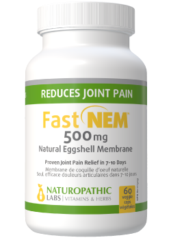 Fast NEM 500mg (Natural Eggshell Membrane) - 60 V-Caps + BONUS