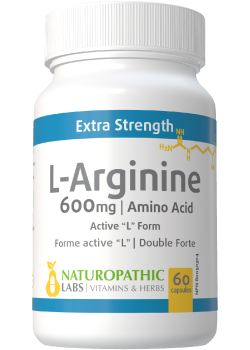 L-Arginine 600mg - 60 V-Caps