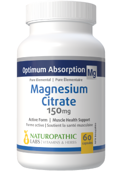 Magnesium Citrate 150mg - 60 Caps