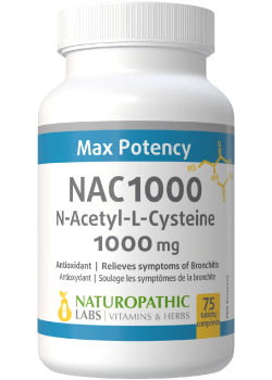 NAC (N-Acetyl-Cysteine) 1,000mg - 75 Tabs + BONUS
