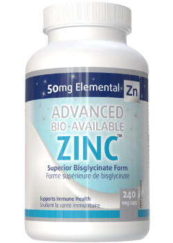 Zinc Bisglycinate 50mg - 240 + 60 V-Caps FREE