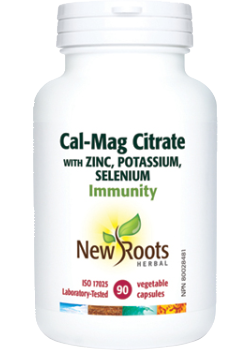 Cal-Mag Citrate With Zinc, Potassium & Selenium - 90 V-Caps