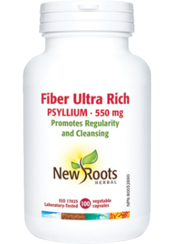 Fiber Ultra Rich Psyllium 550mg - 100 V-Caps