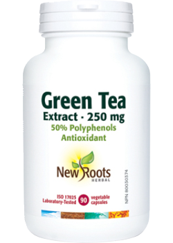 Green Tea Extract 250mg - 90 V-Caps - New Roots