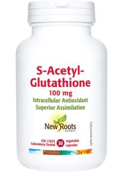 S-Acetyl-Glutathione 100mg - 30 V-Caps - New Roots