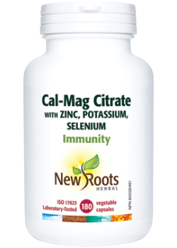 Cal-Mag Citrate With Zinc, Potassium & Selenium - 180 V-Caps
