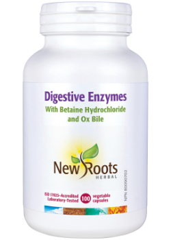 Digestive Enzymes + Betaine HCL - 100 V-Caps