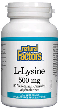 L-Lysine 500mg - 90 V-Caps