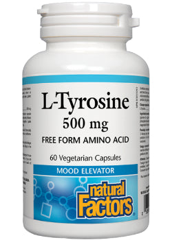 L-Tyrosine 500mg - 60 V-Caps