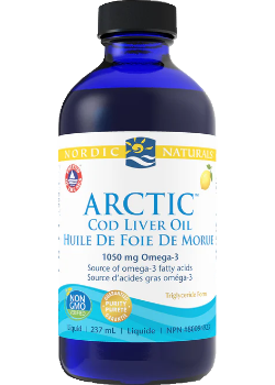 Arctic Cod Liver Oil (Lemon) - 237ml (8oz)