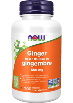 Ginger Root 550mg - 100 V-Caps
