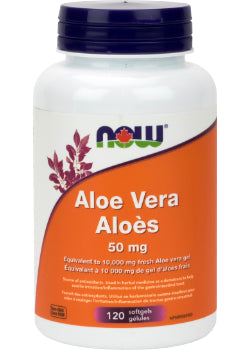 Aloe Vera 50mg - 120 Softgels
