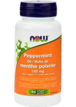Peppermint Oil 180mg - 90 Softgels