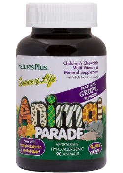 Animal Parade Children's Multivitamin (Grape) - 90 Chew Tabs