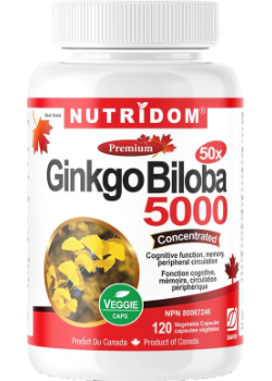 Ginkgo Biloba 5,000 - 120 V-Caps