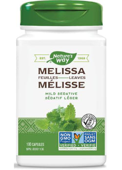 Melissa Leaves (Lemon Balm) 500mg - 100 Caps