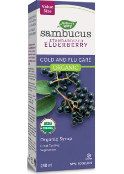 Organic Sambucus Cold And Flu Care - 240ml
