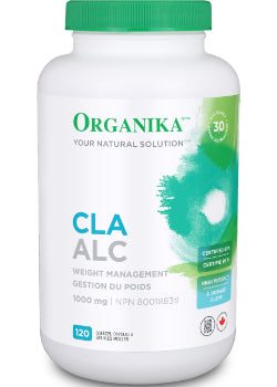High Potency CLA 1,000mg 95% - 120 Caps - Organika