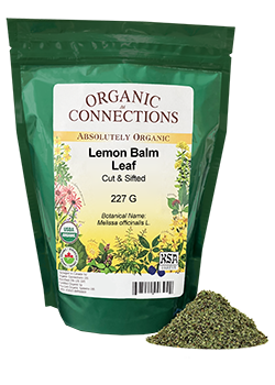 Lemon Balm Leaf (Organic Loose) - 227g
