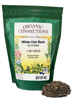White Oak Bark (Organic Loose) - 454g