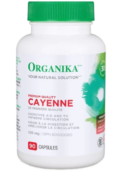 Cayenne 100mg - 90 Caps - Organika