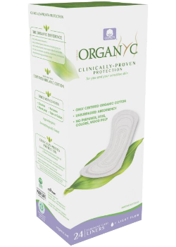 Flat Cotton Panty Liners (Light Flow) - 24 Pieces