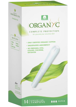Cotton Tampons With Applicator (Super) - 14 Pieces