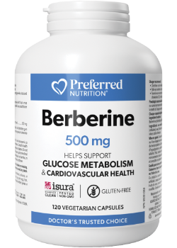 Berberine 500mg - 120 V-Caps