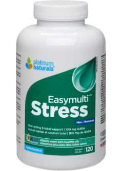 Easymulti Stress For Men - 120 Softgels + BONUS
