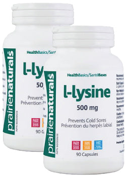 L-Lysine 500mg - 90 + 90 Caps (2 For Deal)