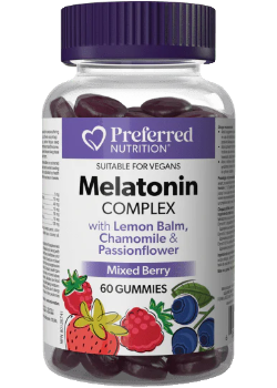 Melatonin Complex (Mixed Berry) - 60 Gummies - Preferred Nutrition